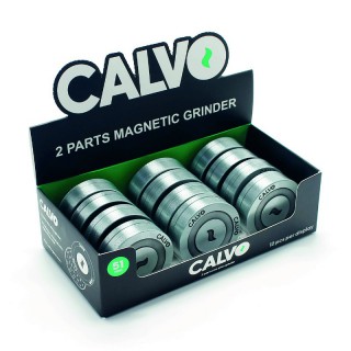 ZINC GRINDER 2 PISOS 12UDS CALVO GLASS