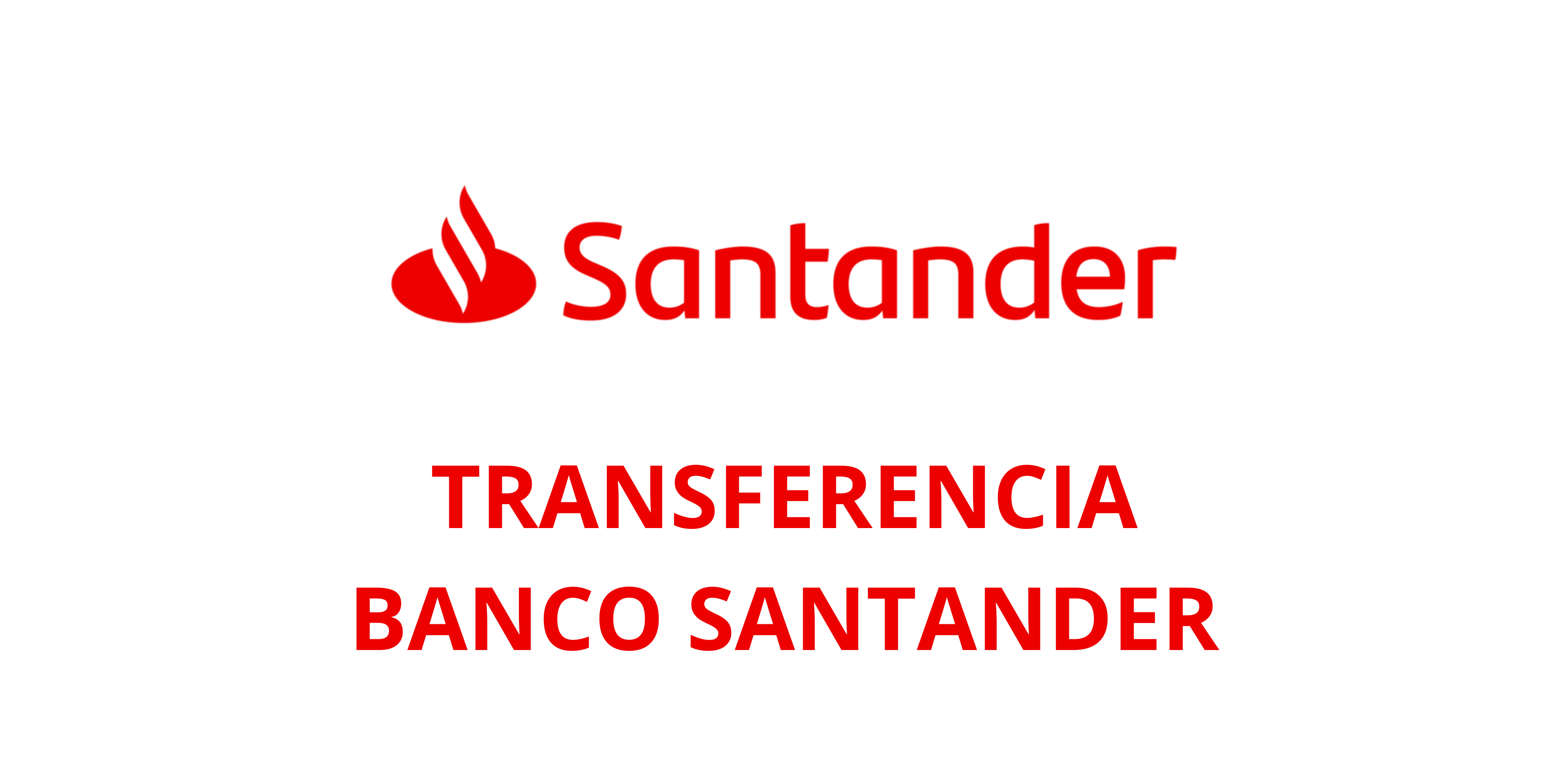 Transferencia Banco Santander